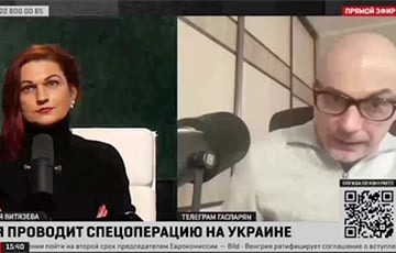 Появилось видео с московитского ТВ, после которого застрелился Z-военкор Мурз
