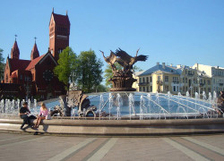 Завтра в Минске отключат фонтаны