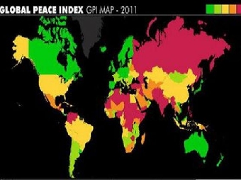 Беларусь - 109-я в рейтинге миролюбивых стран