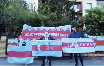 Жители четырех минских районов вышли на марш в поддержку Белорусского объединения рабочих