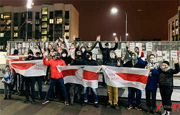 По всей Беларуси прошли вечерние акции протеста