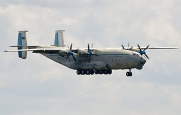 Появились кадры падения московитского военно-транспортного самолета Ан-22