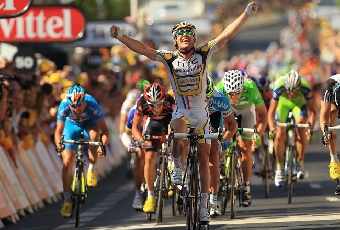 Евгений Гутарович занял 7-е место на втором этапе "Тур де Франс"