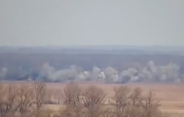 В Киевской области «черные запорожцы» ликвидировали колонну артиллерии РФ