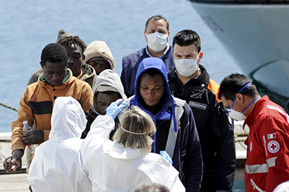 В Средиземном море утонули 40 мигрантов