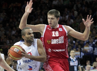 Мужская сборная Беларуси по баскетболу проиграла команде Франции на международном турнире