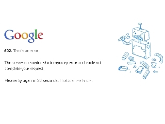 Сервисы Google перестали открываться