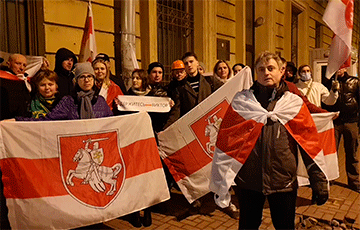 Белорусы Санкт-Петербурга в 93-й раз вышли на акцию протеста