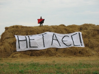 В Островецком районе протестовали против строительства АЭС