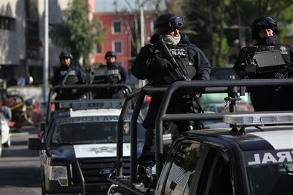 В мексиканском городе произошел бой между наркокартелем и полицией
