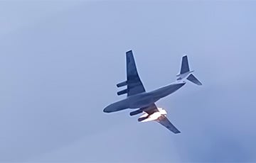 За секунду до падения: момент крушения Ил-76 под Иваново попал на видео