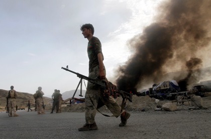 В Афганистане смертник атаковал конвой НАТО