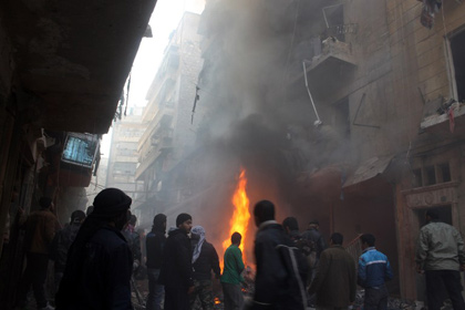При авианалете на Алеппо погибли 37 человек