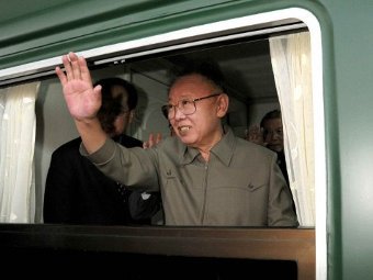 Бронепоезд Ким Чен Ира заметили на российской границе