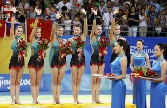 Белорусские грации завоевали олимпийское серебро в групповых упражнениях (ФОТО)