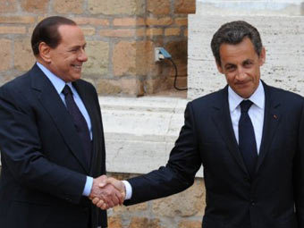 Саркози и Берлускони предложили изменить Шенгенское соглашение
