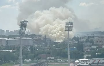 В московитском Екатеринбурге вспыхнул пожар на «Уралтрансмаше»