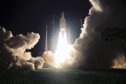 Ракета Ariane 5 стартовала с космодрома Куру с двумя спутниками