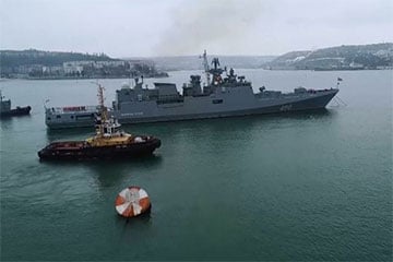 Украинские дроны атаковали московитский фрегат «Адмирал Эссен»