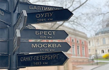 В Одессе со знака городам-побратимам снимут указатели беларусских городов