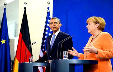 Обама и Меркель обсудили сохранение санкций в отношении РФ