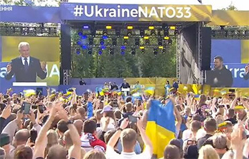 В Вильнюсе проходит концерт «Поднимаю флаг за Украину в НАТО»
