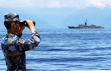 Китай разместил четыре боевых корабля в акватории вокруг Тайваня
