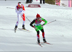 Российские лыжники выиграли гонку на 50 километров в Сочи