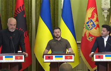 Албания, Черногория и Северная Македония поддержали статус кандидата в ЕС для Украины