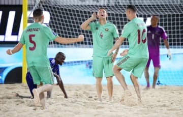 Беларусь взяла бронзу стартового этапа Евролиги по пляжному футболу
