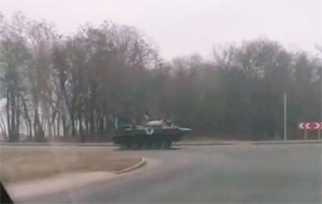 Российская военная техника дала залп по Гомелю