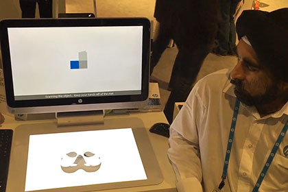 HP показала прототип системы для создания 3D-объектов