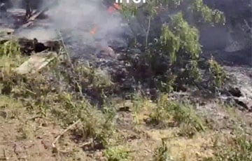 В приграничной с Украиной Белгородской области разбился московитский военный самолет