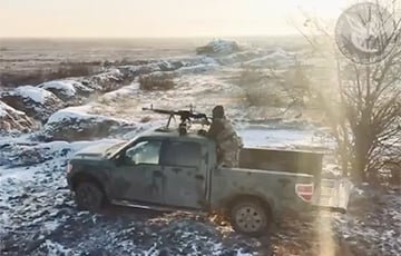 Украинские разведчики показали зимнее продвижение ВСУ