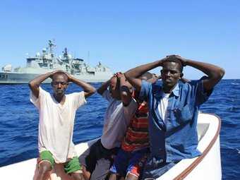 Сомалийские пираты захватили британское судно