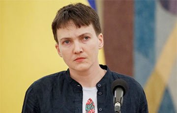Савченко отказалась благодарить Путина за «помилование»