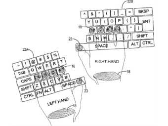 Экранная клавиатура Microsoft научится следить за руками