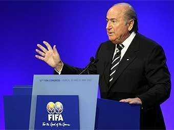 Президент ФИФА открыл микроблог в Twitter