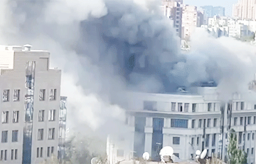 В Донецке взорвали здание администрации Пушилина