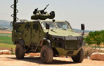 ВСУ «засветили» на Херсонщине израильский бронеавтомобиль