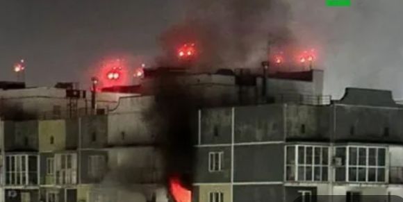 Удары и пожар в Краснодаре: что известно