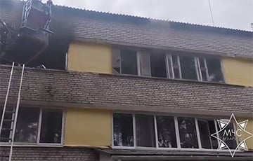 В Молодечненском районе горел детский лагерь