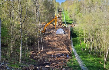 На латвийско-беларусской границе построили тоннель