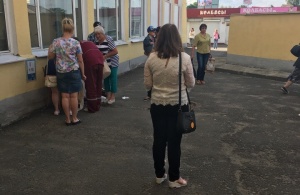 Женщина родила на перроне автовокзала в Барановичах