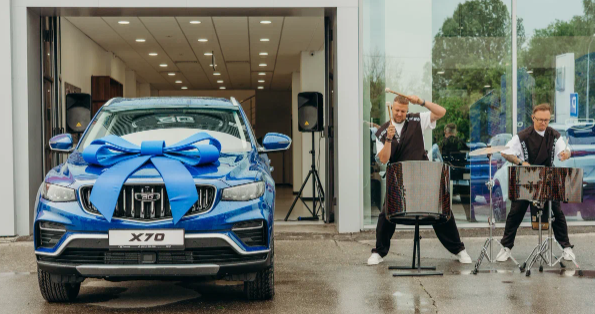 50-тысячный кроссовер BELGEE X70 передали покупателю