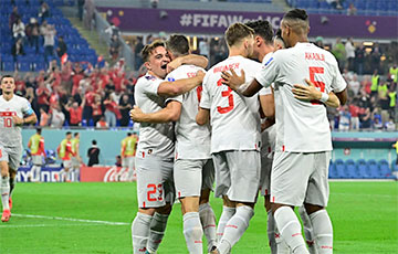 Швейцария забила пять безответных мячей в ворота беларусской сборной