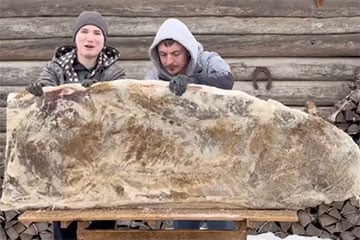 Слуцкие фермеры, которые поразили всех огромным куском сала, ставят новые рекорды