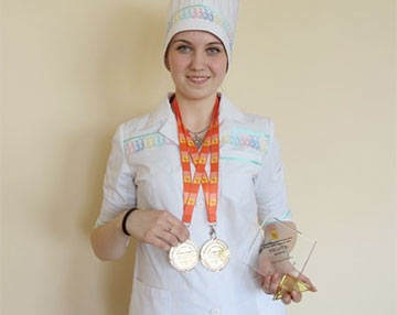 Кондитер из Гродно получила «серебро» на конкурсе в Германии