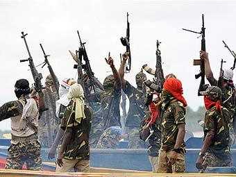Нигерийские боевики освободили похищенных иностранцев