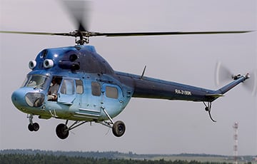В Московии упал вертолет Ми-2